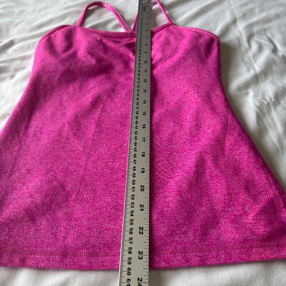 Lululemon Women's Athletic Racerback Tank Top Fuchsia Pink Size 4 Gym Fitness - Picture 7 of 11